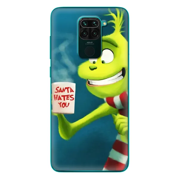 Чохол з принтом «Зелений Грінч» для Xiaomi Redmi 10X