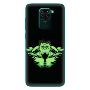 Чехлы с героями Марвел Xiaomi Redmi 10X (VPrint) (Зелёный Халк)