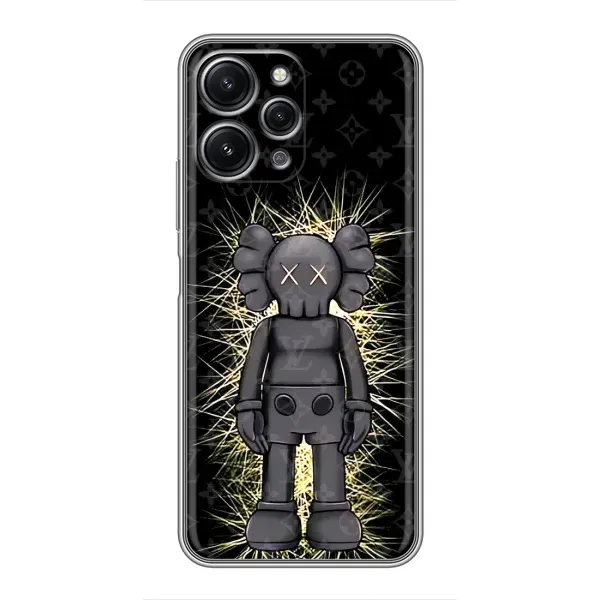 Чехол с принтом «Bearbrick LV» для Xiaomi Redmi 12 (5G)