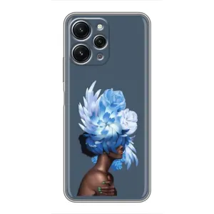 Чехлы (ART) Цветы на Xiaomi Redmi 12 (5G) (VPrint) (Квіти на голові)