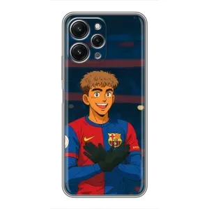 Чохол з футболістом Ламін Ямаль Xiaomi Redmi 12 (5G) (Футболіст Ямаль)