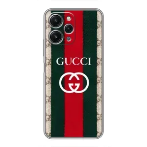 Чохол з принтом «Gucci дизайн» для Xiaomi Redmi 12 (5G)