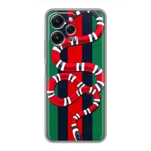 Чохол з принтом «Gucci змія» для Xiaomi Redmi 12 (5G)
