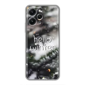 Новорічні, Святкові Чохли для Xiaomi Redmi 12 (5G) - 2024 год (Hello winter)