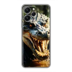 Чохол з картинкою 'Хижаки' для Xiaomi Redmi 12 (5G) (Небезпечний крокодил)