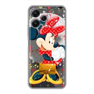 Чохол Disney Mouse Xiaomi Redmi 12 (5G) (PREMIUMPrint) (Minni з бантіком)