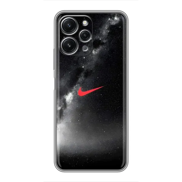 Чехол с принтом «Найк красный» для Xiaomi Redmi 12 (5G)