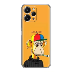 Чохли з Мавпами NFT для Xiaomi Redmi 12 (5G) (AlphaPrint) (Нудна мавпа NFT)