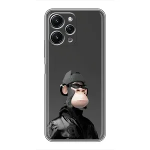 Чохли з Мавпами NFT для Xiaomi Redmi 12 (5G) (AlphaPrint) (стильна мавпа NFT)