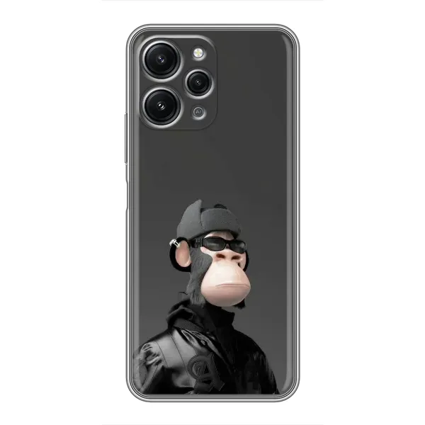 Чехол с принтом «стильная обезьяна NFT» для Xiaomi Redmi 12 (5G)