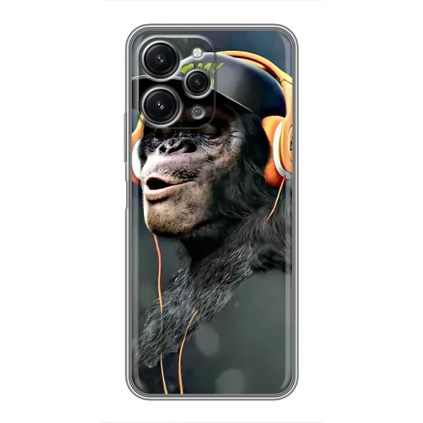 Чохол з принтом «В навушниках» для Xiaomi Redmi 12 (5G)