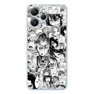 Чохли Персонажі Аніме Наруто для Xiaomi Redmi 12 (AlphaPrint) (Ahegao manga)
