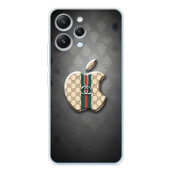 Чехол с принтом «Apple gucci» для Xiaomi Redmi 12 Чехол с принтом «Apple gucci» для Xiaomi Redmi 12