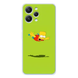 Чjхол з Сімпсонами для Xiaomi Redmi 12 (VPrint) (Барт Сімпсон)