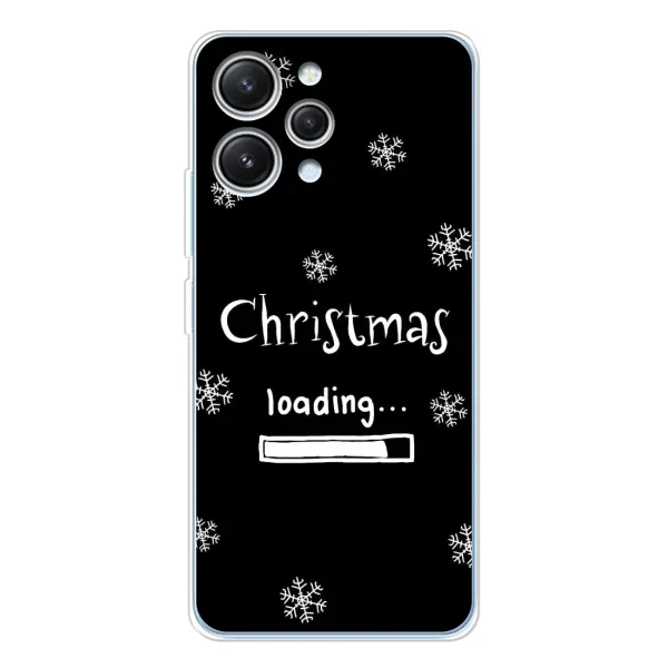 Чехол с принтом «Christmas loading» для Xiaomi Redmi 12 Чехол с принтом «Christmas loading» для Xiaomi Redmi 12