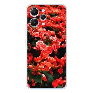 Чохли з квітами для Xiaomi Redmi 12 (VPrint) (Квіти червоні)