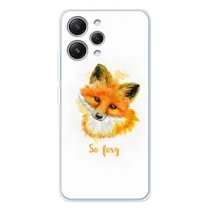 Чохли з картинкою Лисичка для Xiaomi Redmi 12 (VPrint) (Дівчинка Лиса)