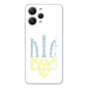 Чохли для Xiaomi Redmi 12 Укр. Символіка (AlphaPrint) (Герб з букв)