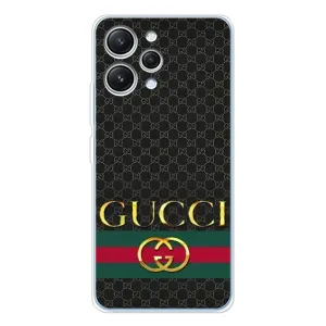 Чохли GUCCI для Сяомі Редмі 12 (AlphaPrint) (Gucci оригінал)