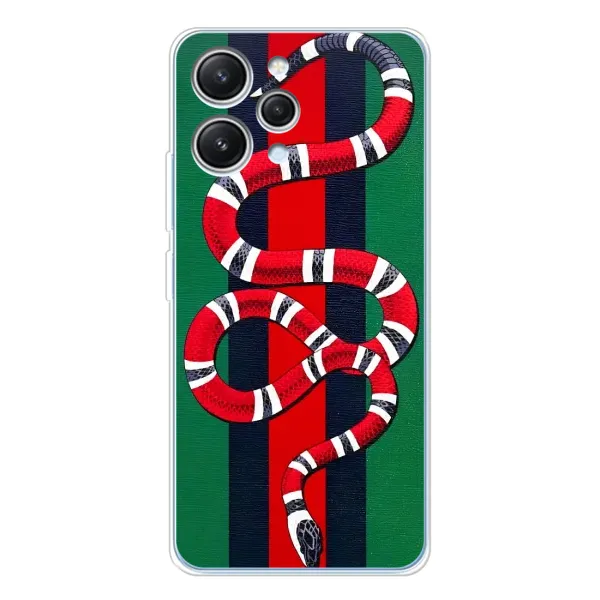 Чехол с принтом «Gucci змия» для Xiaomi Redmi 12 Чехол с принтом «Gucci змия» для Xiaomi Redmi 12