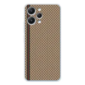 Чохли GUCCI для Сяомі Редмі 12 (AlphaPrint) (Гуччі полоса)