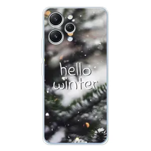 Новорічні, Святкові Чохли для Xiaomi Redmi 12 - 2024 год (Hello winter)