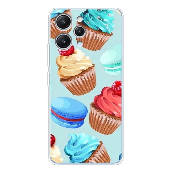 Чехол с принтом «Кексики» для Xiaomi Redmi 12 Чехол с принтом «Кексики» для Xiaomi Redmi 12