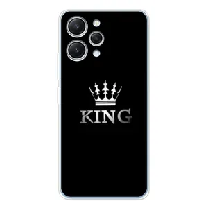 Чохол з Короною Сяомі Редмі 12 - (AlphaPrint) (KING)