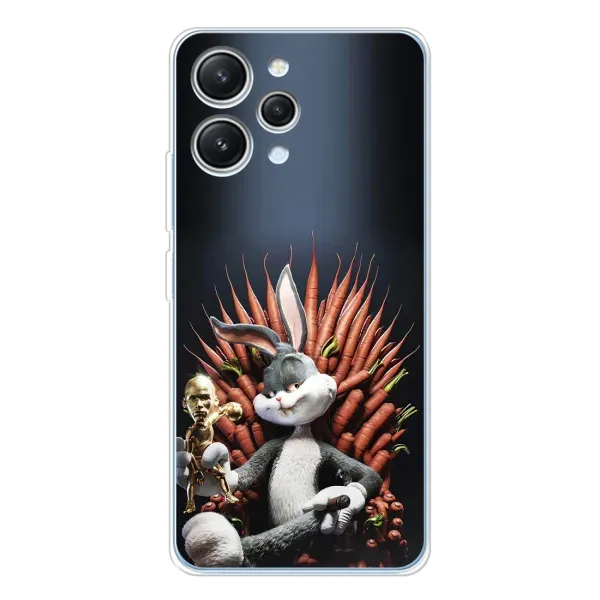 Чохол з принтом «Король Кролик» для Xiaomi Redmi 12