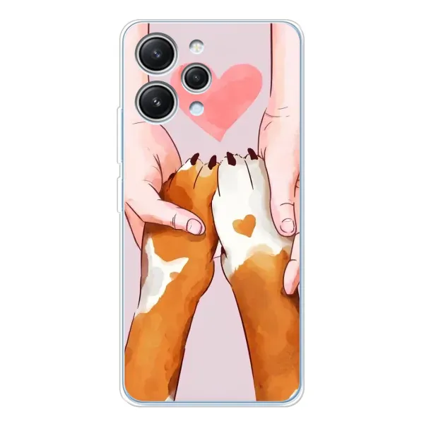Чехол с принтом «Любовь к собакам» для Xiaomi Redmi 12
