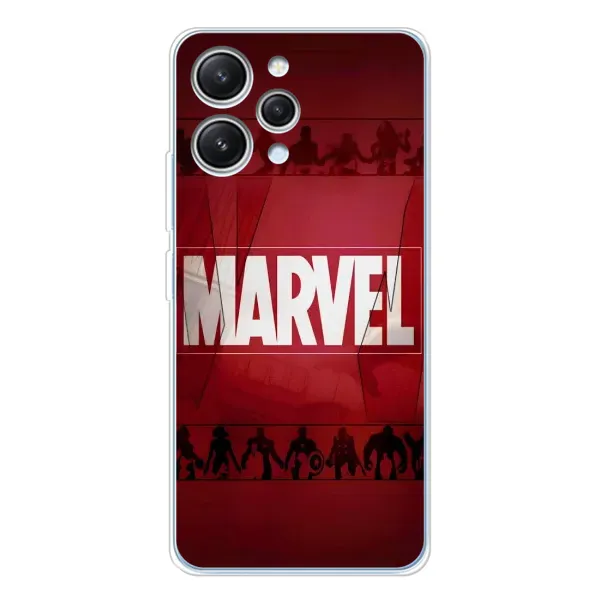 Чохол з принтом «MARVEL» для Xiaomi Redmi 12 Чохол з принтом «MARVEL» для Xiaomi Redmi 12