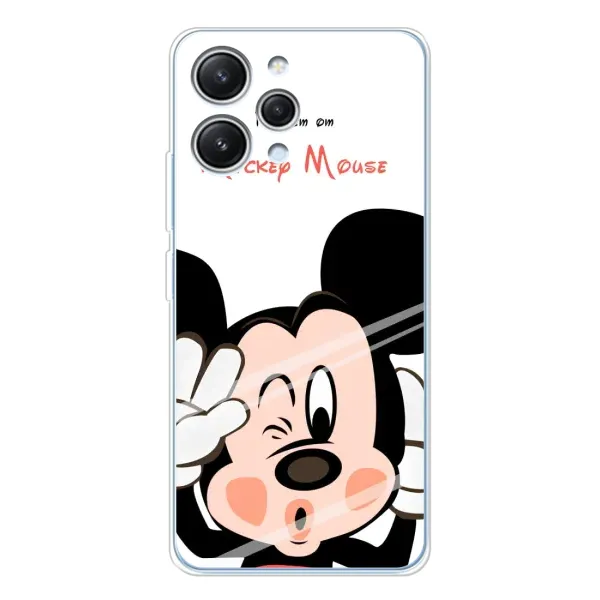 Чехол с принтом «Маус Микки» для Xiaomi Redmi 12