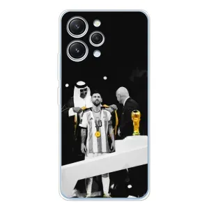 Чохли для Xiaomi Redmi 12 (Leo чемпіон) (AlphaPrint) (Мессі коронований)