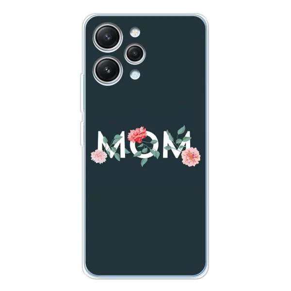 Чехол с принтом «Mom дизайн» для Xiaomi Redmi 12