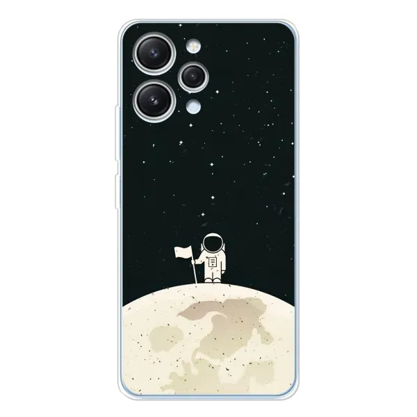 Чехол с принтом «На луне» для Xiaomi Redmi 12