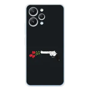 Чехлы (ART) Цветы на Xiaomi Redmi 12 (VPrint) (Неочікувані квіти)