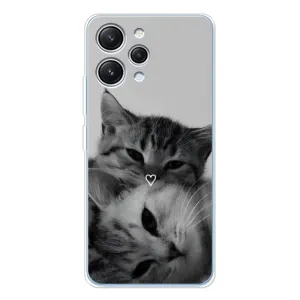 Чохол з малюнком кіт на Xiaomi Redmi 12 (Пара котів)