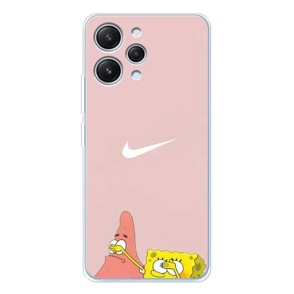 Чехол с принтом «Патрик и Губка» для Xiaomi Redmi 12