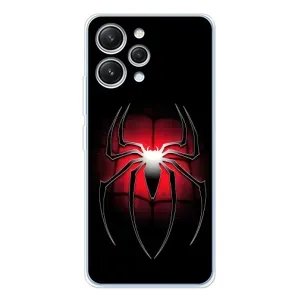 Чохол з людиною павуком для Xiaomi Redmi 12 - (AlphaPrint) (Паук марвел)