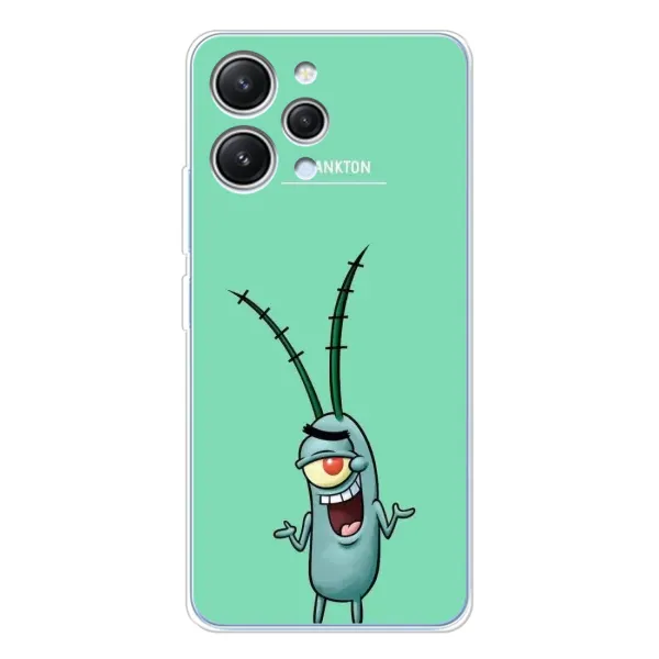 Чехол с принтом «Персонаж Планктон» для Xiaomi Redmi 12