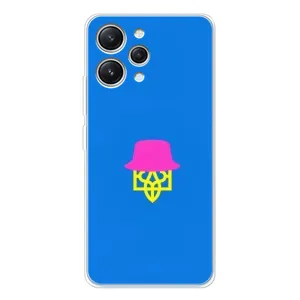 Чохли для Xiaomi Redmi 12 Укр. Символіка (AlphaPrint) (Шапка на гербу)