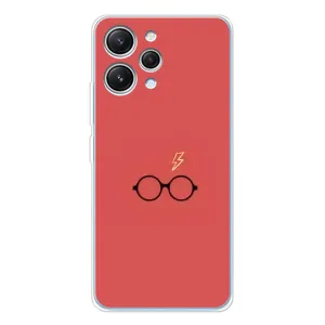 Чохли з Гаррі Поттером для Xiaomi Redmi 12 (AlphaPrint) (шрам та окуляри)