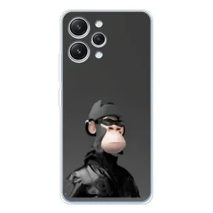 Чохли з Мавпами NFT для Xiaomi Redmi 12 (AlphaPrint) (стильна мавпа NFT)