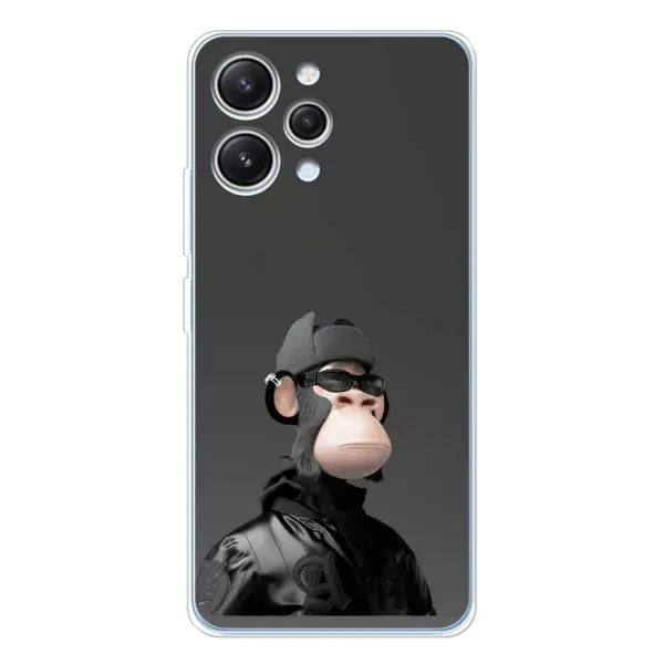 Чехол с принтом «стильная обезьяна NFT» для Xiaomi Redmi 12