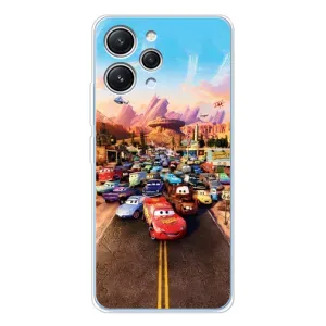 Силіконовий чохол Маквін для Xiaomi Redmi 12 (Тачки на трасі)