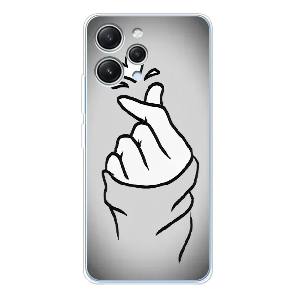 Чохол з принтом «Значок Love» для Xiaomi Redmi 12