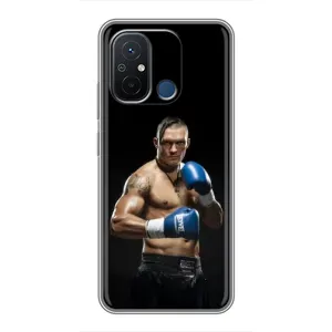 Чехол с картинкой Александр Усик для Xiaomi Redmi 12C (Боксер Усик)