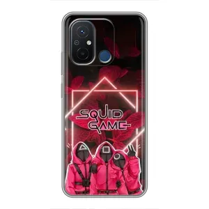 Чехол с принтом «Охранники Игра кальмара» для Xiaomi Redmi 12C