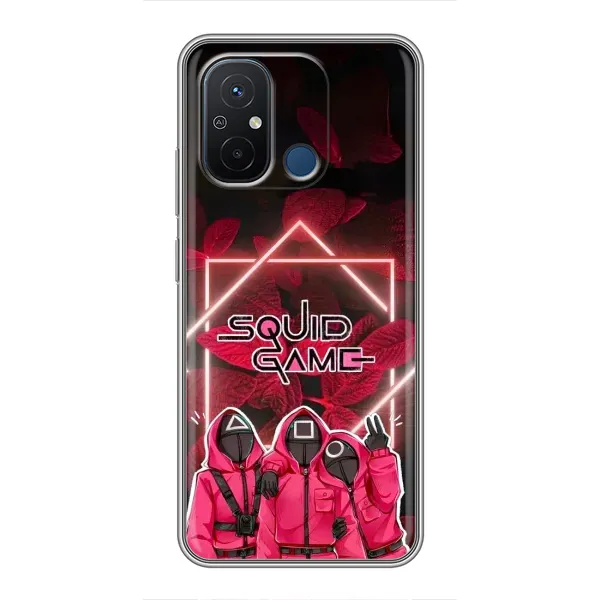 Чехол с принтом «Охранники Игра кальмара» для Xiaomi Redmi 12C Чехол с принтом «Охранники Игра кальмара» для Xiaomi Redmi 12C