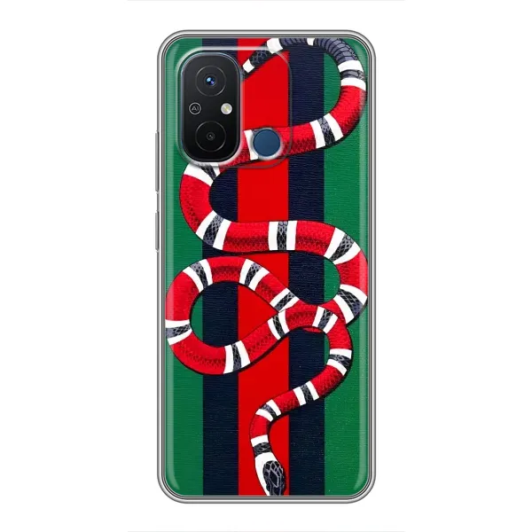 Чохол з принтом «Gucci змія» для Xiaomi Redmi 12C Чохол з принтом «Gucci змія» для Xiaomi Redmi 12C
